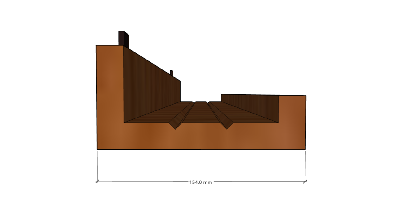 Prateleira para pratos decorativos PAMELA